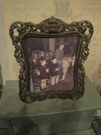 antiek messing zware barok messing fotolijst, Ophalen of Verzenden