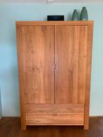 Massief eiken geoliede kast, Gebruikt, 100 tot 150 cm, Eikenhout, Ophalen of Verzenden