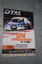 Poster Audi Spa van Francorchamps DTM 2005, Ophalen of Verzenden, Zo goed als nieuw, Auto's