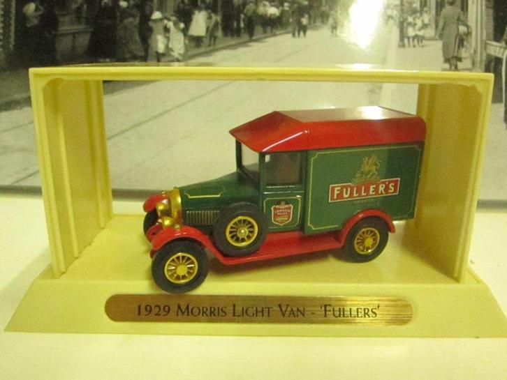 MORRIS MODEL LICHT VAN FULLERS 1929, Hobby en Vrije tijd, Modelauto's | 1:43, Nieuw, Auto, Matchbox, Ophalen of Verzenden