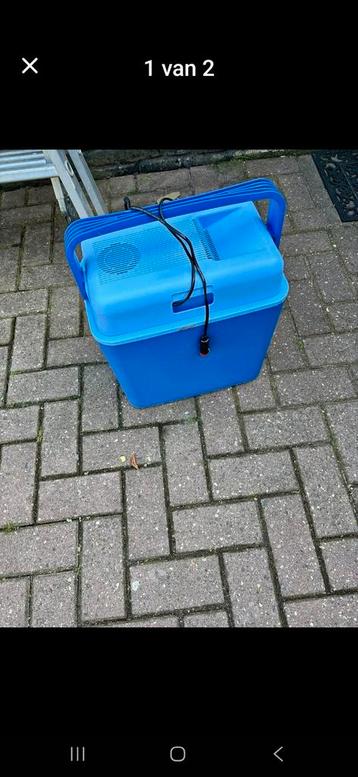 Koelbox 12 Volt - Blauw beschikbaar voor biedingen