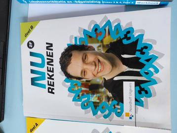 Rekenen 2F deel A en Bschoolboeken Noordhoff uitgevers beschikbaar voor biedingen