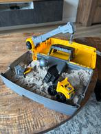 Kinetic Sand Construction Site, Kinderen en Baby's, Speelgoed | Educatief en Creatief, Ophalen of Verzenden, Zo goed als nieuw