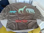 Peuterdekbed 120x150 jungle olifant merk taftan, Bruin, Dekbedovertrek, Ophalen of Verzenden, Zo goed als nieuw