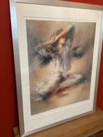 Willem Haenraets gesigneerd 743/1950 in lijst & pass partout, Ophalen