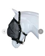 Nieuw halster vliegenmasker full zwart zacht onderlegd, Ophalen of Verzenden, Nieuw, Overige soorten