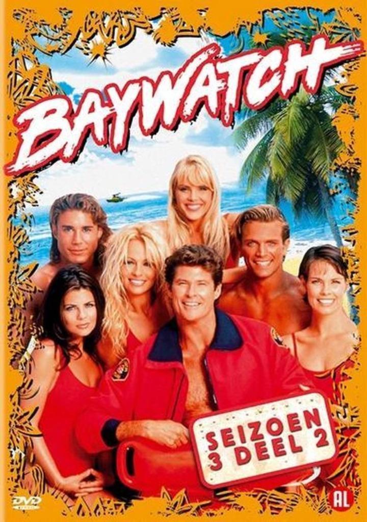 Baywatch - Seizoen 3 Deel 2 in zeer nette staat, Cd's en Dvd's, Dvd's | Tv en Series, Gebruikt, Actie en Avontuur, Boxset, Alle leeftijden