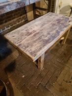 Houten salontafel, Ophalen, 50 tot 100 cm, Vierkant, 50 tot 100 cm