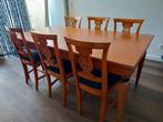Kersenhouten eethoek, Huis en Inrichting, Complete eetkamers, Ophalen, Gebruikt, Klassiek, 4 tot 6 stoelen