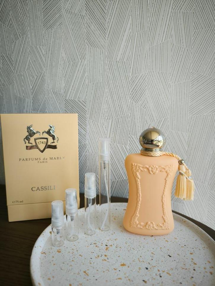 Parfums de Marly - Cassili (5ml) Sample/Decant, Sieraden, Tassen en Uiterlijk, Uiterlijk | Parfum, Zo goed als nieuw, Verzenden