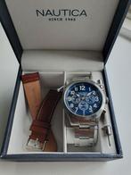 Nautica NAI18509G Chronograph Seiko movement, Blauw, Nautica, IOS, Nieuw