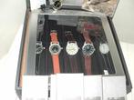 Atlas Pilot Watch Collection 5 nieuwe horloges + zakhorloge, Overige merken, Leer, Staal, Nieuw