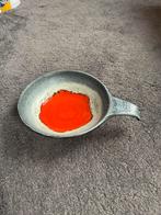 Vintage Schaaltje West Germany Oranje/Zwart, Ophalen of Verzenden