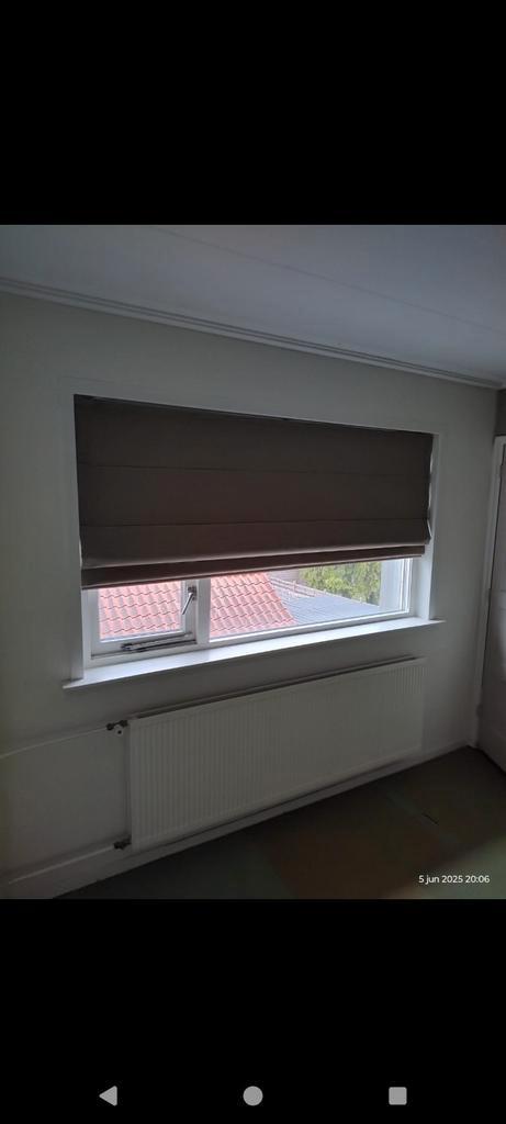 Beige/greige vouwgordijnen en plissegordijnen van veneta, Huis en Inrichting, Stoffering | Gordijnen en Lamellen, Nieuw, 200 cm of meer