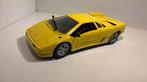 Lamborghini diablo geel maisto 1.18, Hobby en Vrije tijd, Modelauto's | 1:18, Ophalen of Verzenden, A, A, A