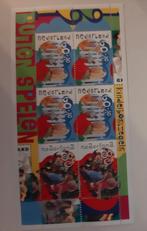 Nederland Kerst Kinderpostzegels 1996 vel, Ophalen of Verzenden, Na 1940, Gestempeld