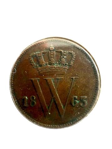 1 cent 1863 beschikbaar voor biedingen