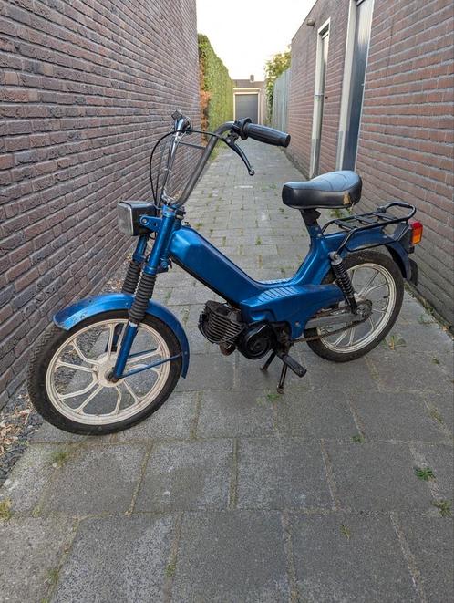 Tomos A35 blauw kenteken (loopt niet), Fietsen en Brommers, Brommers | Tomos, Gebruikt, Standard, Ophalen