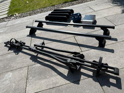 Thule dakdragers BMW + fietsendrager, Auto diversen, Dakdragers, Zo goed als nieuw, Ophalen