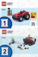 Lego | City |Rode tractor met aanhanger en schapen | 60461, Lego, Lego, Nieuw, https://legohouse.com/en-gb/info/contact-us/