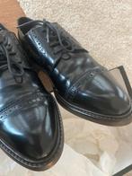 Massimo Dutti leren schoenen - maat 38, Ophalen of Verzenden, Gedragen, Zwart