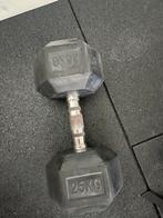 Hex dumbell 25kg, Ophalen, Gebruikt, Benen, Dumbbell