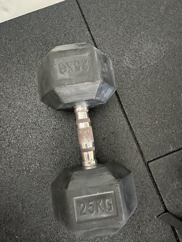 Hex dumbell 25kg beschikbaar voor biedingen