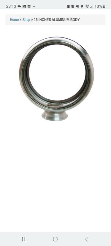 Gezocht 15 inch globerand  beschikbaar voor biedingen