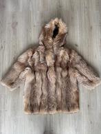 Bontjas | Vossenbont | Echt Bont, Verzenden, Gedragen, Maat 42/44 (L), Bruin