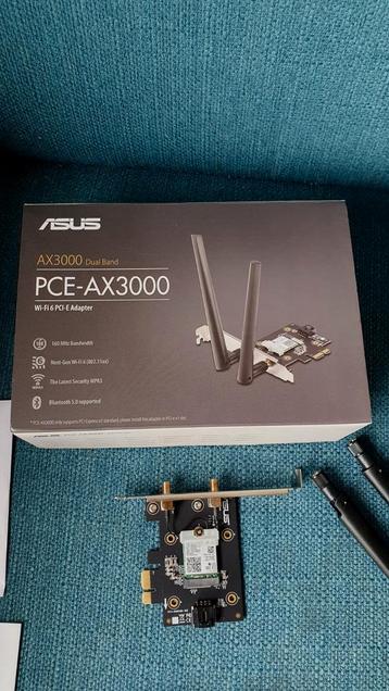 ASUS PCE-AX3000 (v1) (Wifi + Bluetooth) beschikbaar voor biedingen