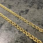 14k gouden ketting prachtig schakel, Ophalen of Verzenden, Nieuw, Goud