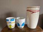 Fair trade pot en 2 bekers, Huis en Inrichting, Keuken | Servies, Ophalen of Verzenden, Zo goed als nieuw, Wedgwood, Overige typen