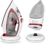 TZS First Austria Stoomstrijkijzer draadloos Wit/Rood, KUNDENSERVICE@DSPRO.DE, Nieuw, FISCHERTWIETE 2 , 20095 HAMBURG, Duitsland