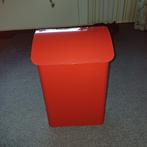 Mooie rode brievenbus , zo goed als nieuw, Tuin en Terras, Ophalen, Zo goed als nieuw, Staal, Wandbrievenbus