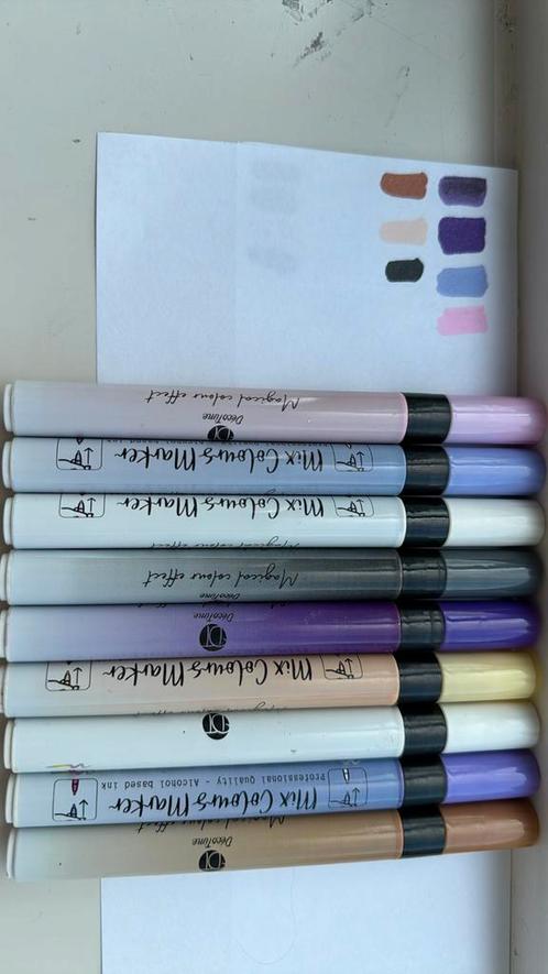 Decotime mix colours marker, Hobby en Vrije tijd, Tekenen, Zo goed als nieuw, Potlood of Stift, Ophalen of Verzenden