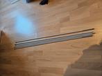 Trekstang gordijnstok 5 stuks, Huis en Inrichting, Ophalen of Verzenden, Zo goed als nieuw, Minder dan 100 cm