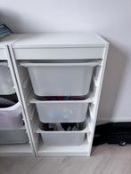 TROFAST Opbergcombinatie met Bakken - Wit/Wit, Kinderen en Baby's, Ophalen, Zo goed als nieuw, 75 tot 100 cm, Minder dan 50 cm