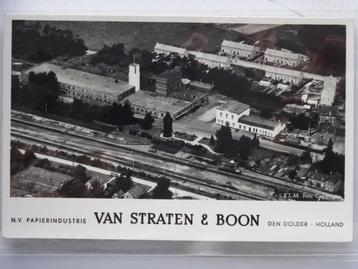 DEN DOLDER  Papierindustrie van Straten en Boon fotokaart beschikbaar voor biedingen