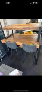 Complete Meubelset: Bartafel, Krukken, Salon- & TV-meubel, Ophalen, 100 tot 150 cm, 50 tot 100 cm, Zo goed als nieuw