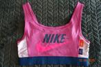 Nike roze-blauw-witte sport bh, maat XS, Nike, Ophalen of Verzenden, Roze, Maat 34 (XS) of kleiner
