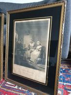 6 lijsten met gravures Laetitia van G. Morland en Smith 1789, Antiek en Kunst, Ophalen