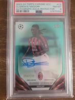 Topps Chrome Seedorf autograph /199 genummerd psa 8, Hobby en Vrije tijd, Stickers en Plaatjes, Verzenden, Zo goed als nieuw, Plaatje