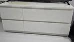 Witte ladekast met 4 lades, Ophalen of Verzenden, Gebruikt, Modern