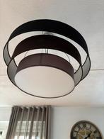 Moderne hanglamp met stoffen kappen, Ophalen of Verzenden, Zo goed als nieuw, Stof