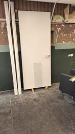 Linksdraaiende opdek met kozijn, Doe-het-zelf en Verbouw, Deuren en Horren, 80 tot 100 cm, 215 cm of meer, Binnendeur, Nieuw