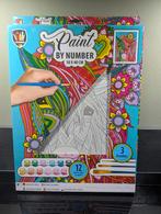 Schilderen op nummer - Eenhoorn, Hobby en Vrije tijd, Schilderen, Ophalen of Verzenden, Nieuw, Schilderen op nummer