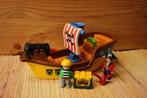 Playmobil 123 set nr 9118 Piratenboot, Kinderen en Baby's, Speelgoed | Playmobil, Ophalen of Verzenden, Zo goed als nieuw, Complete set