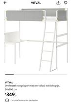 IKEA Vitval Hoogslaper - Perfect voor kleine ruimtes!, Ophalen, Eenpersoons, 160 tot 180 cm, Zo goed als nieuw