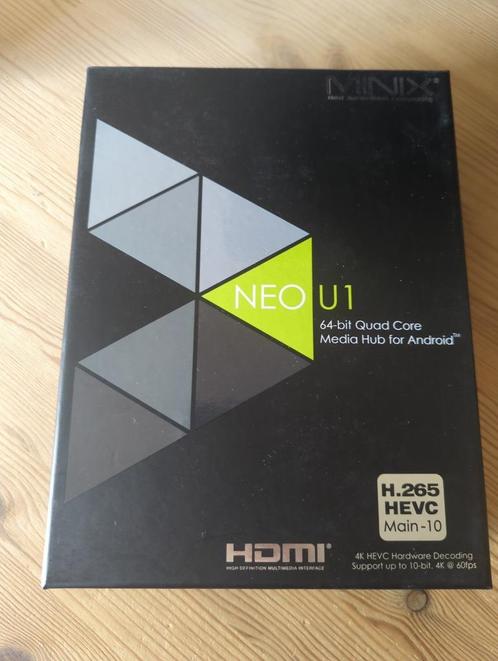Minix NEO U1, Audio, Tv en Foto, Mediaspelers, Zo goed als nieuw, Minder dan 500 GB, HDMI, USB 2.0, Optische audio, Ophalen of Verzenden