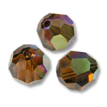 Swarovski 5000 Smoked Topaz AB 6mm 5 Stuk beschikbaar voor biedingen